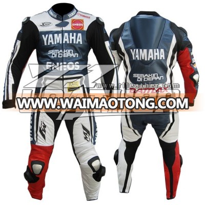 motorbike leather suite/Leather Motorcycle Racing Suit with protection